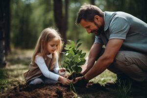 family-planting-tree