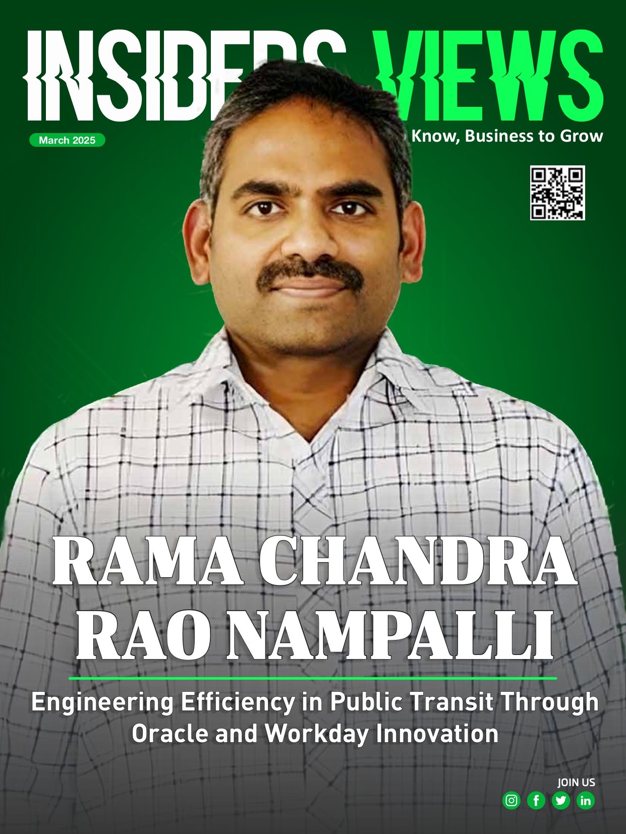 Rama Chandra Rao Nampalli — Engineering Efficiency in Public Transit Through Oracle and Workday Innovation