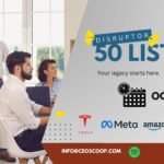 Disruptor 50 List 2026 — Your legacy starts here.