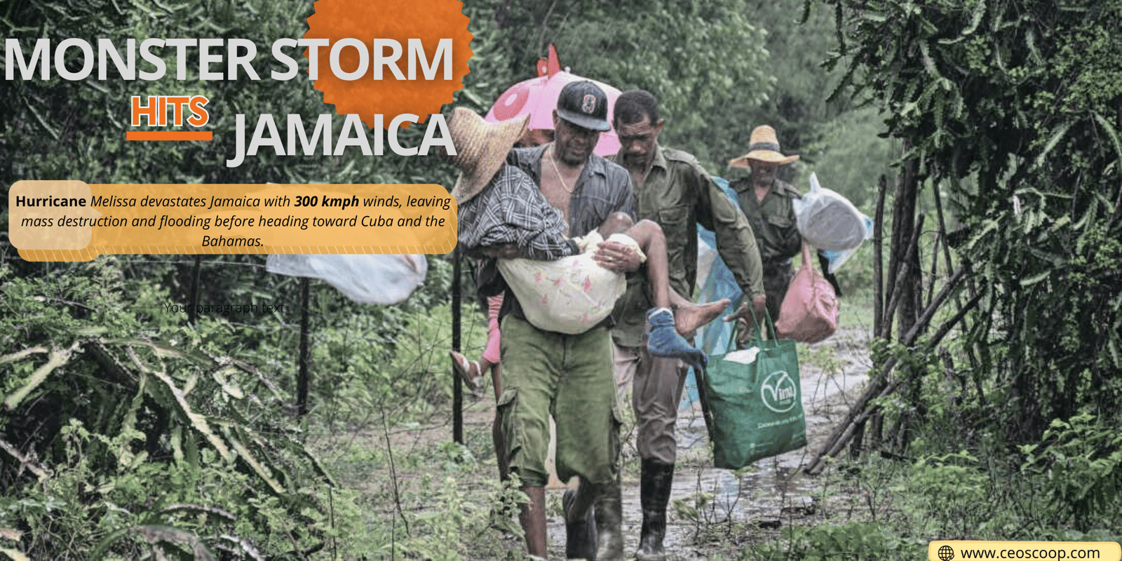 Hurricane Melissa Devastates Jamaica, Heads Toward Cuba After Historic Landfall