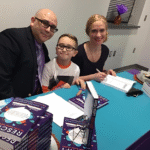 CG-Book Signing w Husband and Son (1)