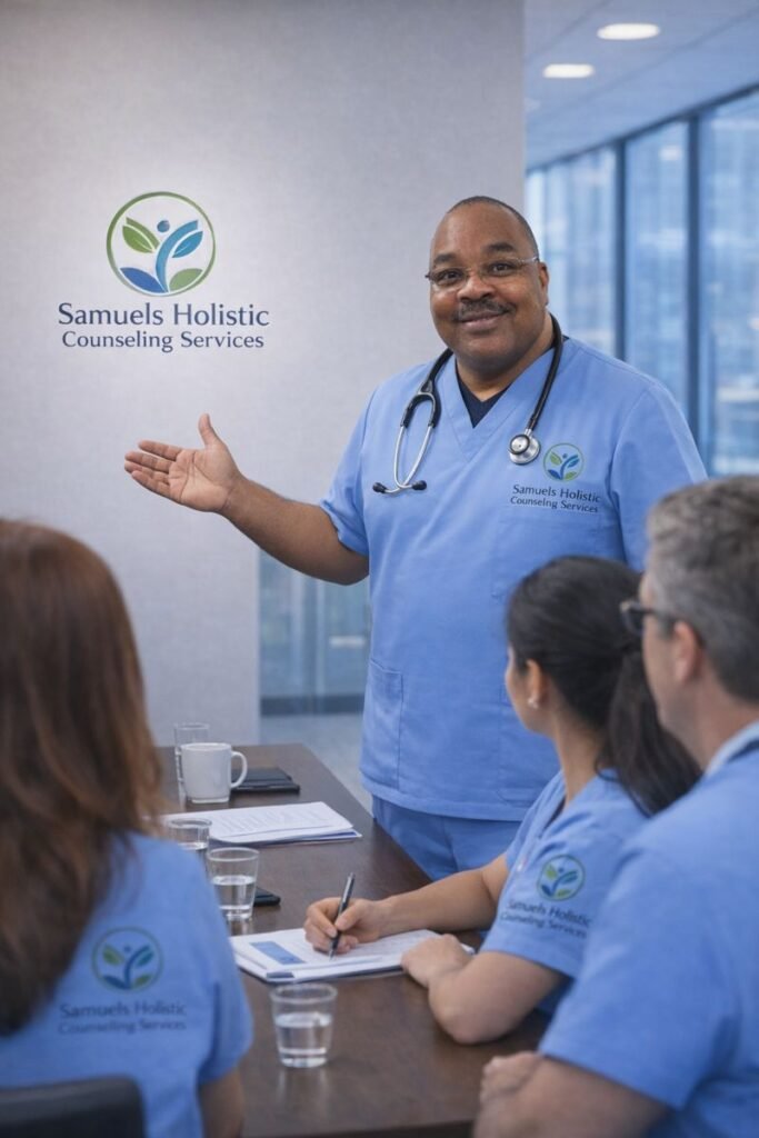 Dr. Terry Samuels, Samuels Holistic Counselling Services