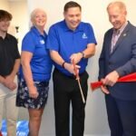 Grand opening ribbon cutting